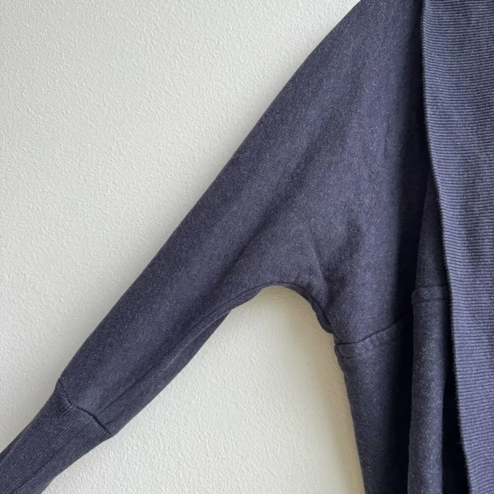 ✨$5/$25 Aritzia Wilfred Diderot Cocoon Cardigan Purple Open Front Size XS